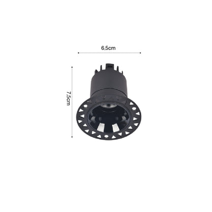 Inlight Downlight σποτ 5W 3CCT σε λευκή απόχρωση (X00220W)