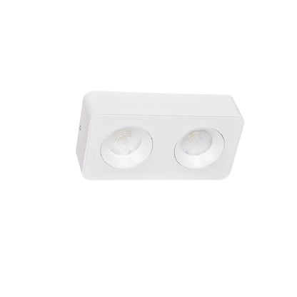 Inlight Downlight Mounted σποτ 2*8W 3CCT σε λευκή απόχρωση (X00270W)