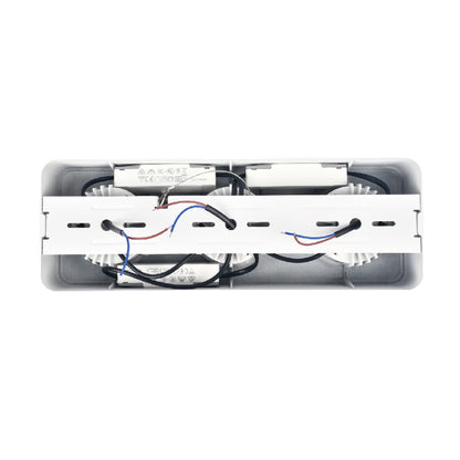 Inlight Downlight Mounted σποτ 3*8W 3CCT σε λευκή απόχρωση (X00280W)