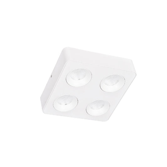 Inlight Downlight Mounted σποτ 4*8W 3CCT σε λευκή απόχρωση (X00290W)