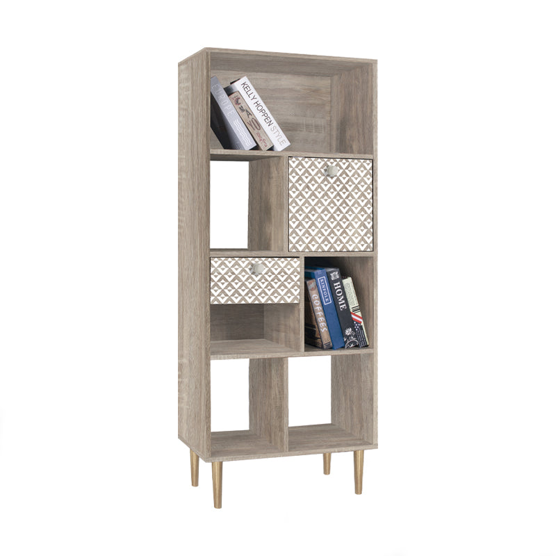 ΒΙΒΛΙΟΘΗΚΗ Fylliana "Home" SONOMA 60x29.5x150εκ