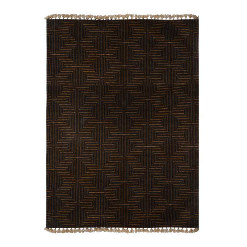 ΧΑΛΙ Fylliana Smother ΣΚΟΥΡΟ ΚΑΦΕ ΧΡΩΜΑ 160x230εκ sls