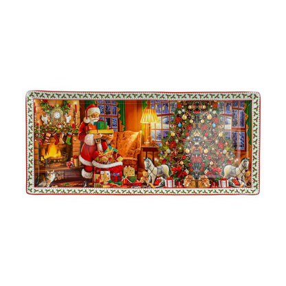 ΧΡΙΣΤΟΥΓΕΝΝΙΑΤΙΚΗ ΚΕΡΑΜΙΚΗ ΠΙΑΤΕΛΑ ΣΕ ΚΟΥΤΙ Fylliana FL41808