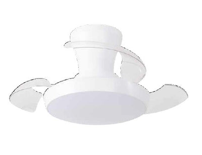 it-Lighting CLARK Ανεμιστήρας Οροφής με LED 24W, DC Μοτέρ & Smart App - Total White (102001110)