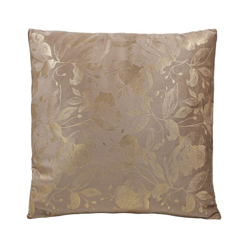 ΔΙΑΚΟΣΜΗΤΙΚΟ ΜΑΞΙΛΑΡΙ Fylliana ΚΑΦΕ ΑΝΟΙΧΤΟ ΧΡΩΜΑ 43x43εκ