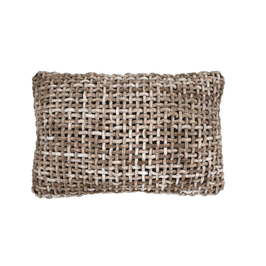 ΔΙΑΚΟΣΜΗΤΙΚΟ ΜΑΞΙΛΑΡΙ Fylliana "Lagoon" ΚΑΦΕ ΧΡΩΜΑ 30x50εκ