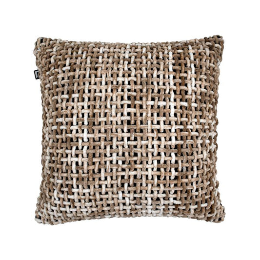 ΔΙΑΚΟΣΜΗΤΙΚΟ ΜΑΞΙΛΑΡΙ Fylliana "Lagoon" ΚΑΦΕ ΧΡΩΜΑ 60x60εκ