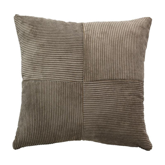 ΔΙΑΚΟΣΜΗΤΙΚΟ ΜΑΞΙΛΑΡΙ Fylliana Parallel CAPPUCCINO ΧΡΩΜΑ 43x43x10εκ