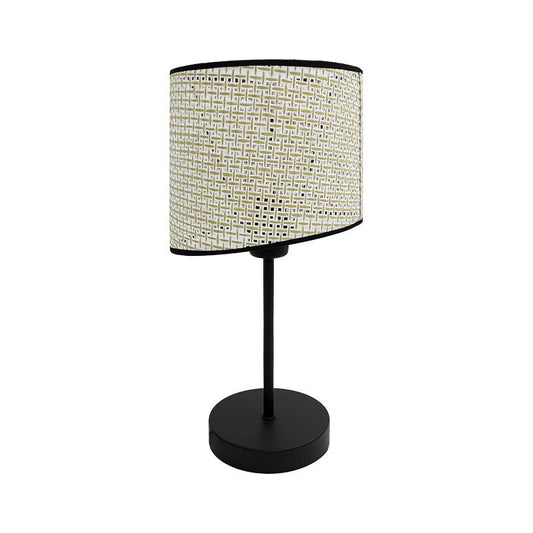 ΕΠΙΤΡΑΠΕΖΙΟ ΦΩΤΙΣΤΙΚΟ Fylliana FL293 ΜΑΥΡΟ-ΧΑΣΙΡ ΧΡΩΜΑ 20x49εκ Ε27