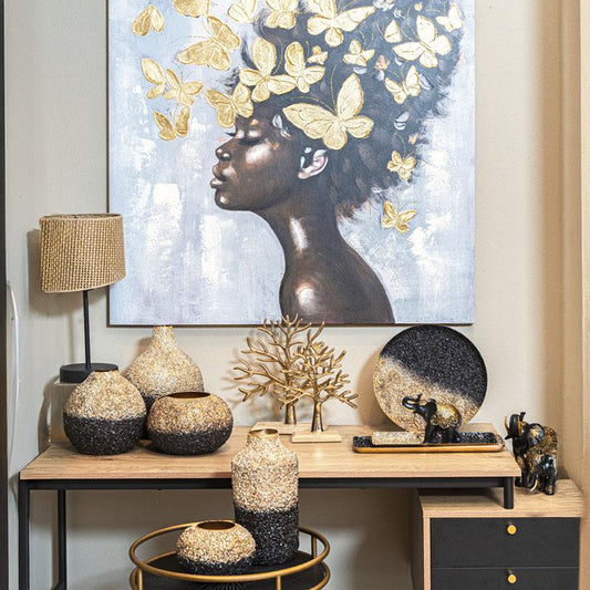 ΓΡΑΦΕΙΟ ΜΕ 2 ΣΥΡΤΑΡΙΑ Fylliana Living ΚΑΦΕ-ΜΑΥΡΟ ΧΡΩΜΑ 138x54x73εκ