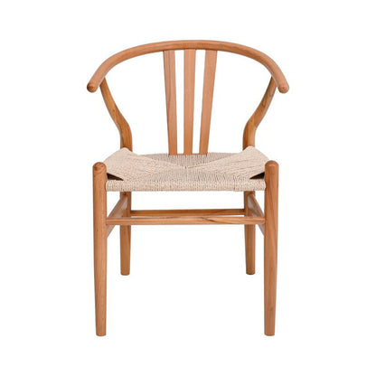 ΚΑΡΕΚΛΑ ΑΠΟ ΜΑΣΙΦ ΞΥΛΟ ΟΞΙΑΣ ΜΕ ΜΠΡΑΤΣΑ Fylliana " Aspen" ΦΥΣΙΚΟ ΧΡΩΜΑ 52x56x76εκ