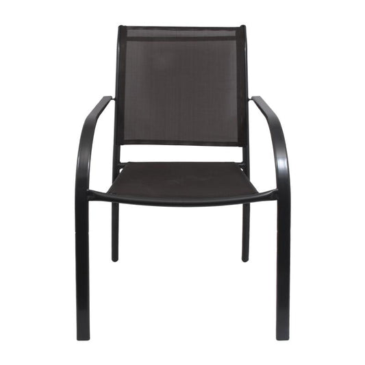 ΚΑΡΕΚΛΑ TEXTILENE Fylliana ΓΚΡΙ STEEL 65x55,5x86,5εκ