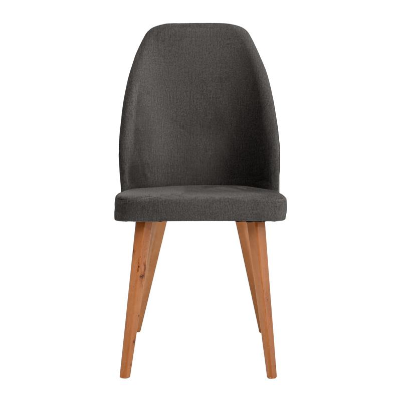 ΚΑΡΕΚΛΑ ΤΡΑΠΕΖΑΡΙΑΣ Fylliana New Melanie ΥΦΑΣΜΑ ΓΚΡΙ ΧΡΩΜΑ 46x48x93εκ