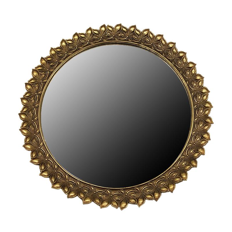 ΚΑΘΡΕΦΤΗΣ ΤΟΙΧΟΥ Fylliana Flower ΧΡΥΣΟ ΧΡΩΜΑ 27x2,6x27εκ sls