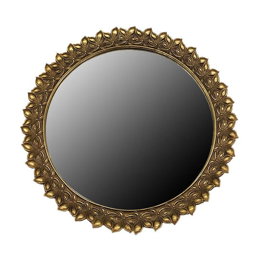 ΚΑΘΡΕΦΤΗΣ ΤΟΙΧΟΥ Fylliana Flower ΧΡΥΣΟ ΧΡΩΜΑ 27x2,6x27εκ sls