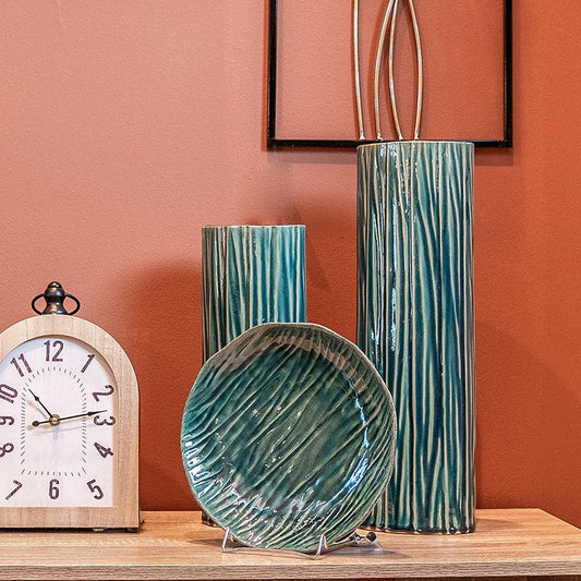 ΚΕΡΑΜΙΚΗ ΠΙΑΤΕΛΑ Fylliana 604881 ΠΡΑΣΙΝΟ ΧΡΩΜΑ 25x25x4,5εκ sls