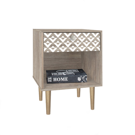 ΚΟΜΟΔΙΝΟ Fylliana "Home" SONOMA 40x39.5x55εκ