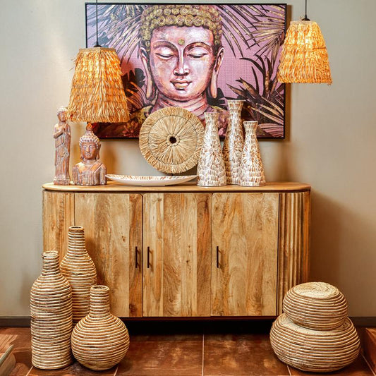 ΚΟΜΟΤΑ-ΜΠΟΥΦΕΣ Fylliana Bhopal GOLDEN BROWN ΧΡΩΜΑ 160x40x90εκ