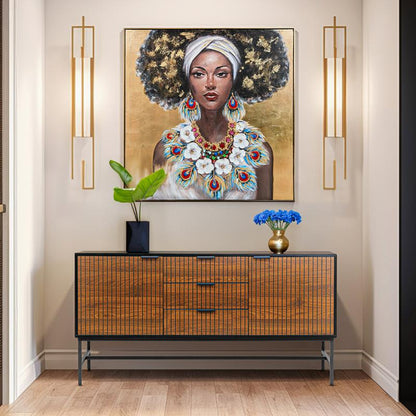 ΚΟΜΟΤΑ-ΜΠΟΥΦΕΣ Fylliana FL2405 ΜΑΥΡΟ-ΚΑΦΕ ΧΡΩΜΑ 150x40x75εκ