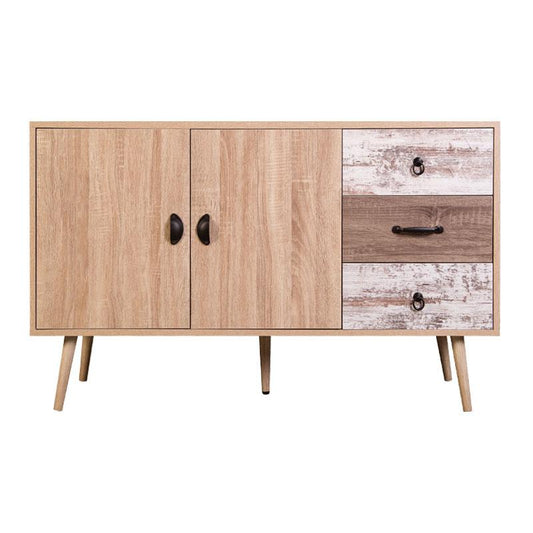 ΚΟΜΟΤΑ-ΜΠΟΥΦΕΣ Fylliana "Lounge" SONOMA OAK 120x39x75εκ