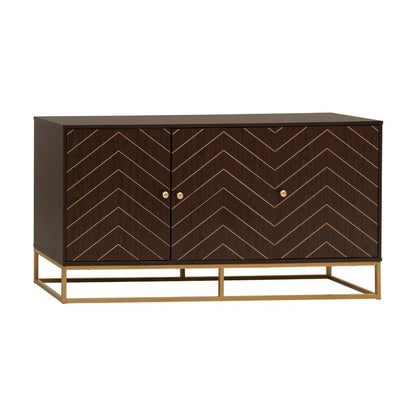 ΚΟΜΟΤΑ-ΜΠΟΥΦΕΣ Fylliana "Parlor" ΚΑΦΕ ΧΡΩΜΑ 150x39,5x76εκ