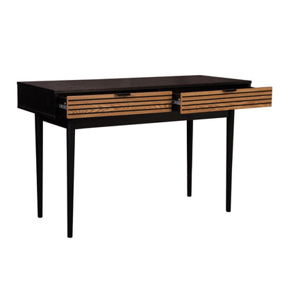 ΚΟΝΣΟΛΑ Fylliana Brooklyn Μαυρο-Φυσικό 100x35x80εκ