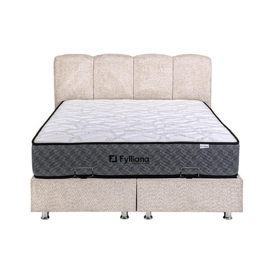 ΚΡΕΒΑΤΙ Fylliana Edem ΜΠΕΖ ΜΕ ΑΠΟΘ ΧΩΡΟ 212x179x130εκ (160x200)