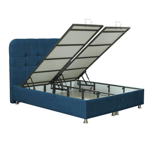 ΚΡΕΒΑΤΙ Fylliana Natalie ΠΕΤΡΟΛ ΜΕ ΑΠΟΘ ΧΩΡΟ 212x162x120 ΓΙΑ ΣΤΡΩΜΑ 160x200εκ