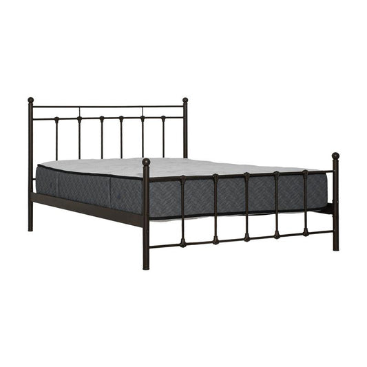 ΚΡΕΒΑΤΙ ΣΙΔΕΡΕΝΙΟ Fylliana ASTRA ΚΑΦΕ ΧΡΩΜΑ 168x208x86εκ (160x200)