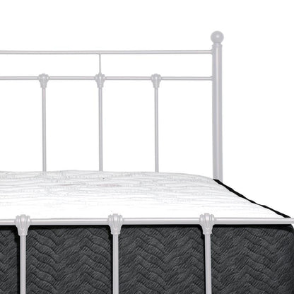 ΚΡΕΒΑΤΙ ΣΙΔΕΡΕΝΙΟ Fylliana ASTRA ΜΠΕΖ ΧΡΩΜΑ 168x208x86εκ (160x200)