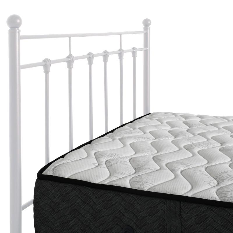 ΚΡΕΒΑΤΙ ΣΙΔΕΡΕΝΙΟ Fylliana ASTRA ΜΠΕΖ ΧΡΩΜΑ 168x208x86εκ (160x200)