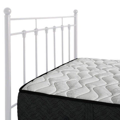 ΚΡΕΒΑΤΙ ΣΙΔΕΡΕΝΙΟ Fylliana ASTRA ΜΠΕΖ ΧΡΩΜΑ 168x208x86εκ (160x200)