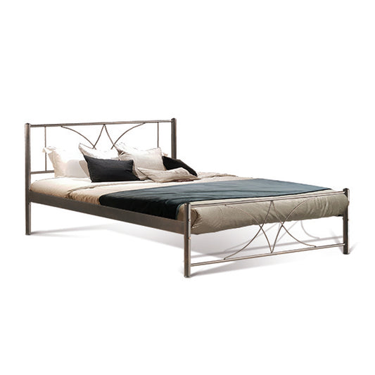 ΚΡΕΒΑΤΙ ΣΙΔΕΡΕΝΙΟ Fylliana DIAGORAS ΚΑΦΕ 110x200εκ