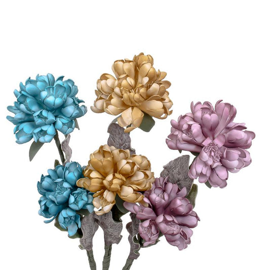 ΛΟΥΛΟΥΔΙ Fylliana FL6810 ΜΩΒ-ΜΠΛΕ-ΚΑΦΕ 100εκ