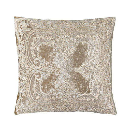 ΜΑΞΙΛΑΡΙ FYLLIANA ΣΚΟΥΡΟ ΚΑΦΕ ΧΡΩΜΑ 45x45εκ