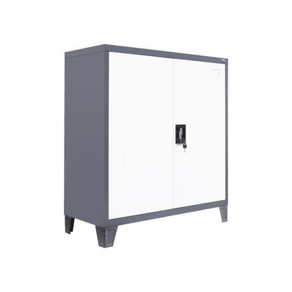 ΜΕΤΑΛΛΙΚΗ ΝΤΟΥΛΑΠΑ Fylliana Durango ΓΚΡΙ ΛΕΥΚΟ ΧΡΩΜΑ 90x40x100εκ