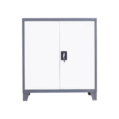 ΜΕΤΑΛΛΙΚΗ ΝΤΟΥΛΑΠΑ Fylliana Durango ΓΚΡΙ ΛΕΥΚΟ ΧΡΩΜΑ 90x40x100εκ