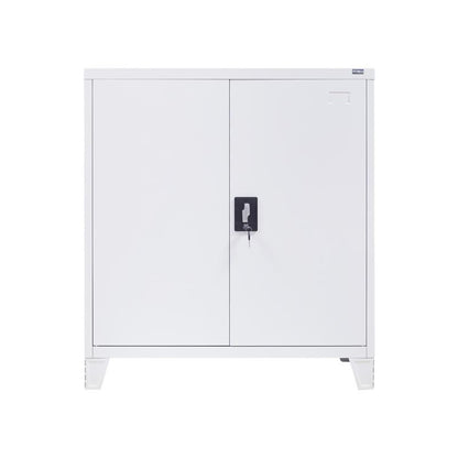 ΜΕΤΑΛΛΙΚΗ ΝΤΟΥΛΑΠΑ Fylliana Durango ΛΕΥΚΟ ΧΡΩΜΑ 90x40x100εκ