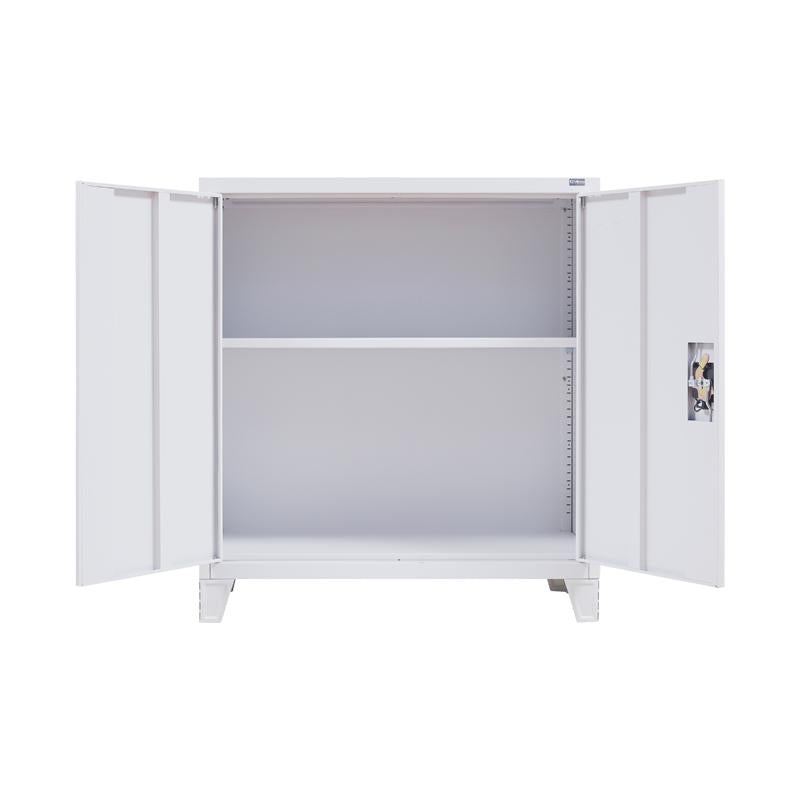 ΜΕΤΑΛΛΙΚΗ ΝΤΟΥΛΑΠΑ Fylliana Durango ΛΕΥΚΟ ΧΡΩΜΑ 90x40x100εκ