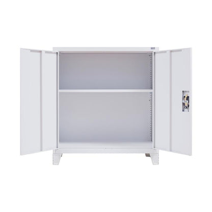 ΜΕΤΑΛΛΙΚΗ ΝΤΟΥΛΑΠΑ Fylliana Durango ΛΕΥΚΟ ΧΡΩΜΑ 90x40x100εκ