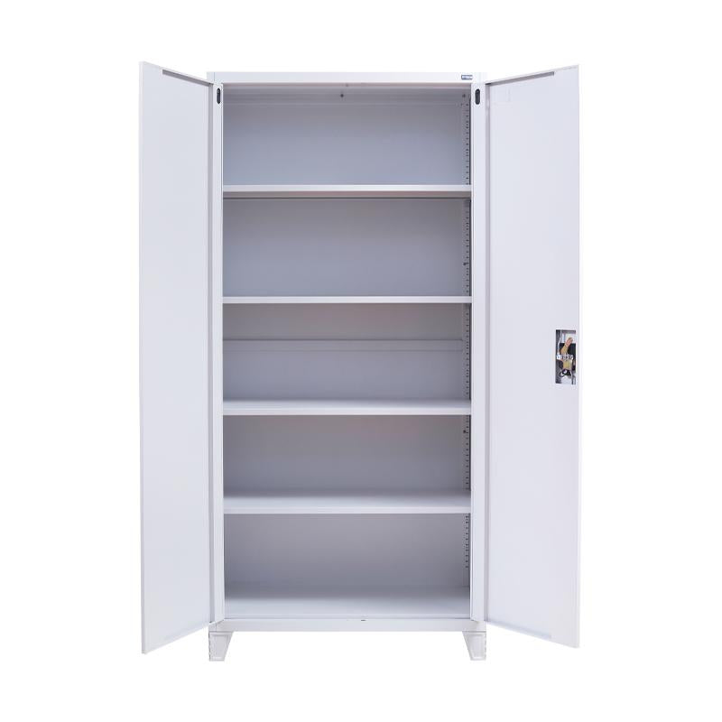 ΜΕΤΑΛΛΙΚΗ ΝΤΟΥΛΑΠΑ Fylliana Everet ΛΕΥΚΟ ΧΡΩΜΑ 90x40x190εκ