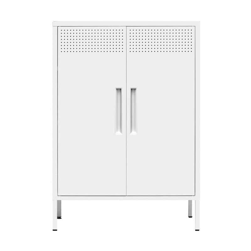 ΜΕΤΑΛΛΙΚΗ ΝΤΟΥΛΑΠΑ Fylliana Mabel ΛΕΥΚΟ ΧΡΩΜΑ 70x35x100εκ