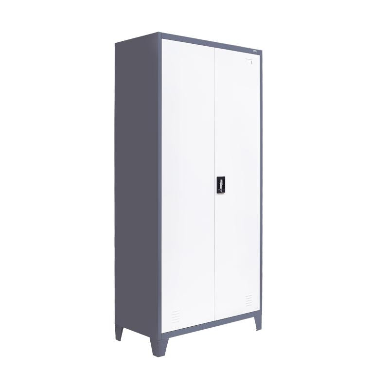 ΜΕΤΑΛΛΙΚΗ ΝΤΟΥΛΑΠΑ Fylliana Valja ΓΚΡΙ ΛΕΥΚΟ ΧΡΩΜΑ 90x45x190εκ