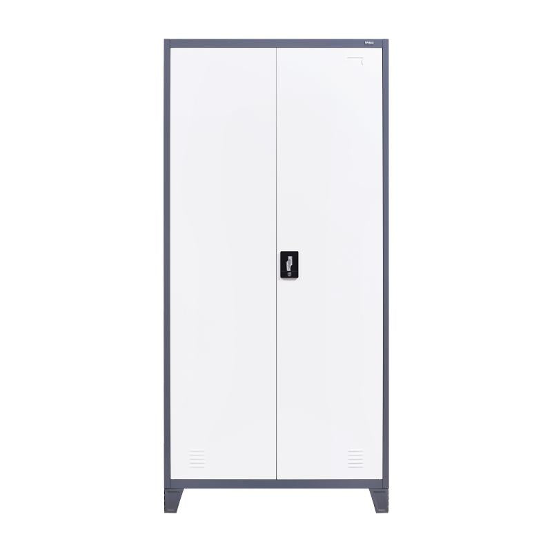 ΜΕΤΑΛΛΙΚΗ ΝΤΟΥΛΑΠΑ Fylliana Valja ΓΚΡΙ ΛΕΥΚΟ ΧΡΩΜΑ 90x45x190εκ