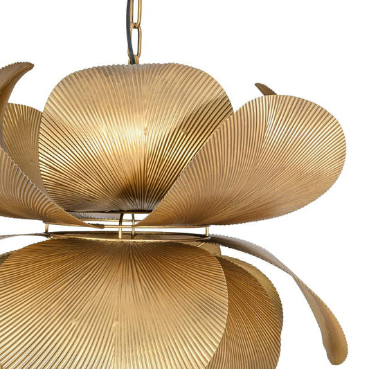 ΜΕΤΑΛΛΙΚΟ ΦΩΤΙΣΤΙΚΟ ΟΡΟΦΗΣ Fylliana FL620410 ΧΡΥΣΟ ΧΡΩΜΑ 57x43εκ