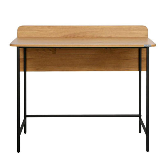 ΜΕΤΑΛΛΙΚΟ ΓΡΑΦΕΙΟ Fylliana FL2504 BLACK OAK ΧΡΩΜΑ 100x50x85εκ