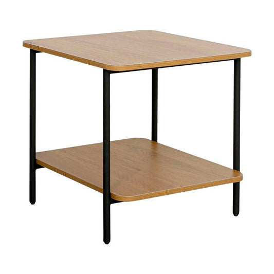 ΜΕΤΑΛΛΙΚΟ ΚΟΜΟΔΙΝΟ Fylliana FL2504 BLACK OAK ΧΡΩΜΑ 50x50x50εκ