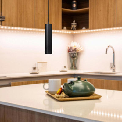 ΜΟΝΟΦΩΤΟ ΚΡΕΜΑΣΤΟ ΦΩΤΙΣΤΙΚΟ ΟΡΟΦΗΣ Fylliana ΜΑΥΡΟ ΧΡΩΜΑ GU10 10x100εκ