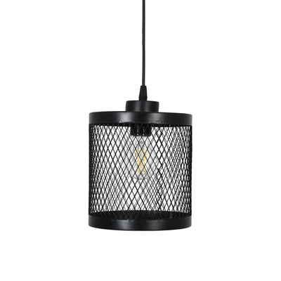 ΜΟΝΟΦΩΤΟ ΜΕΤΑΛΛΙΚΟ ΦΩΤΙΣΤΙΚΟ ΟΡΟΦΗΣ Fylliana ΜΕ ΚΑΠΕΛΟ ΠΛΕΓΜΑ ΜΑΥΡΟ ΧΡΩΜΑ 18x20εκ Ε27