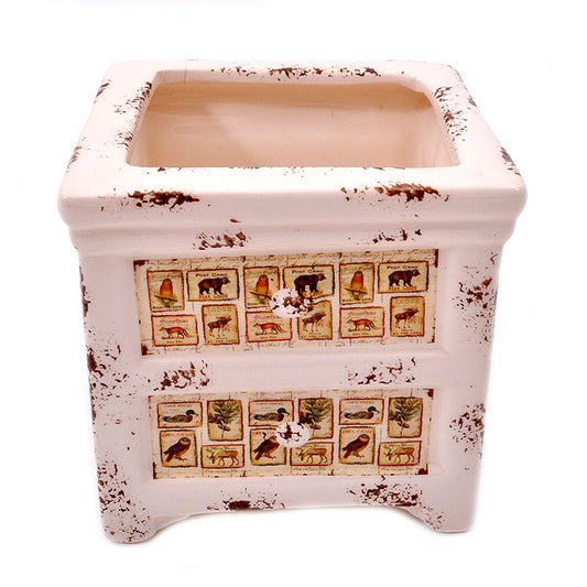 ΔΙΑΚΟΣΜΗΤΙΚΟ ΚΕΡΑΜΙΚΟ ΚΑΣΠΩ Fylliana FL45581C ΜΠΕΖ 8.5x8.5